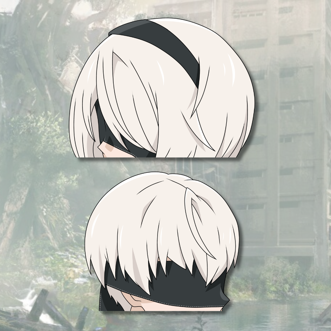 2B and 9S Peeker Stickers