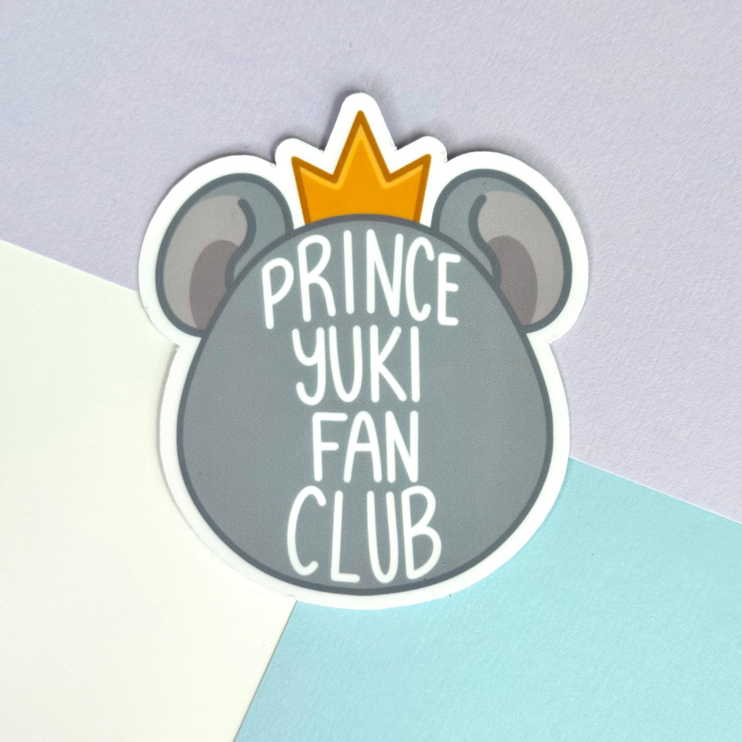 Prince Yuki Fan Club Sticker