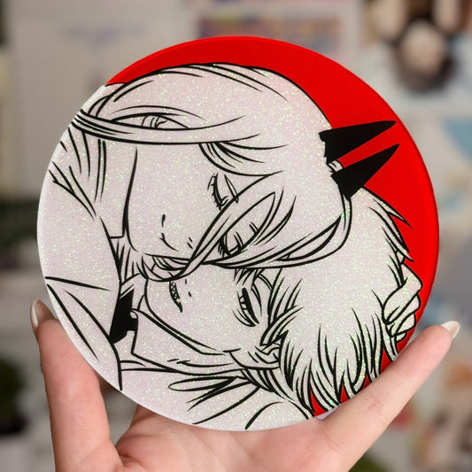 Power and Denji 6” Circle