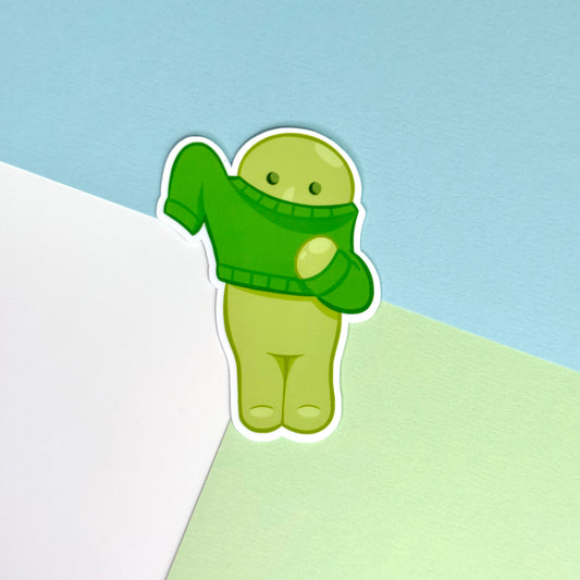 Sweater Smiski Sticker