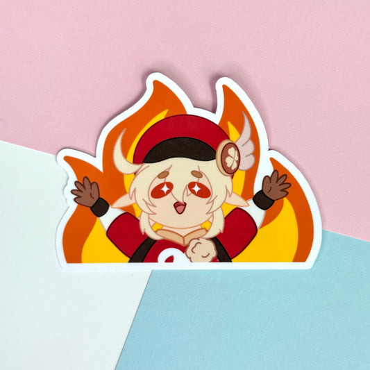 Chaotic Klee Sticker
