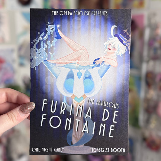 The Fabulous Furina de Fontaine - Art Print