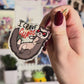 I Crave Chaos Acrylic Keychain