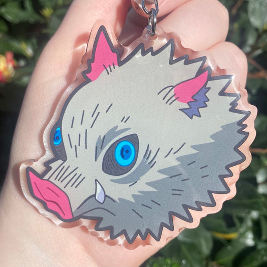 Boar Boy Acrylic Keychain