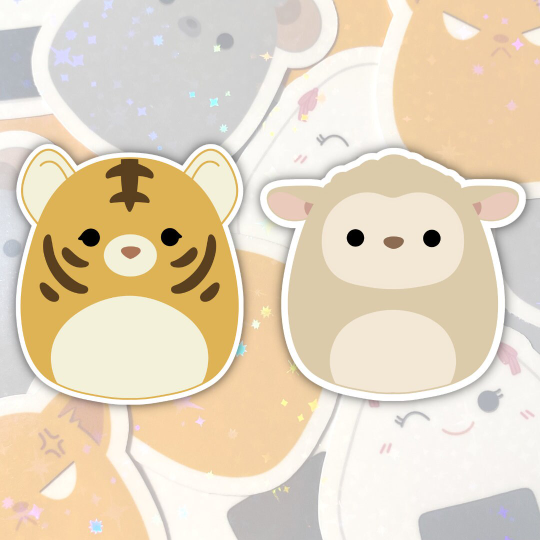 Fruits Basket Squishmallow Stickers