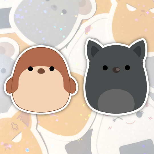 Fruits Basket Squishmallow Stickers