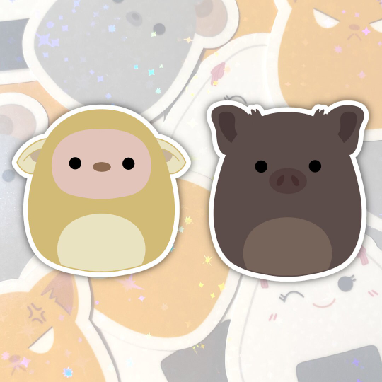 Fruits Basket Squishmallow Stickers